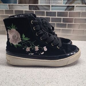 Sam Edelman zip-up sneakers size 12 girls